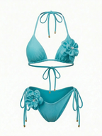 Bikini Caribeña turquesa