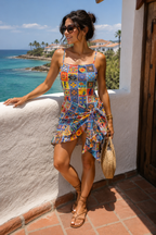 Pareo con Olanes Mosaico
