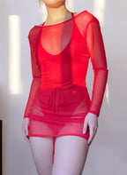 Vestido Cover Up Mesh