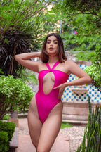 Enterizo Isabella Fucsia