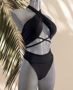 Bikini Hortensia Negro