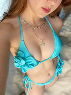 Bikini Caribeña turquesa